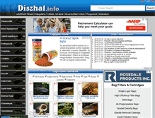 Tablet Screenshot of diszhal.info